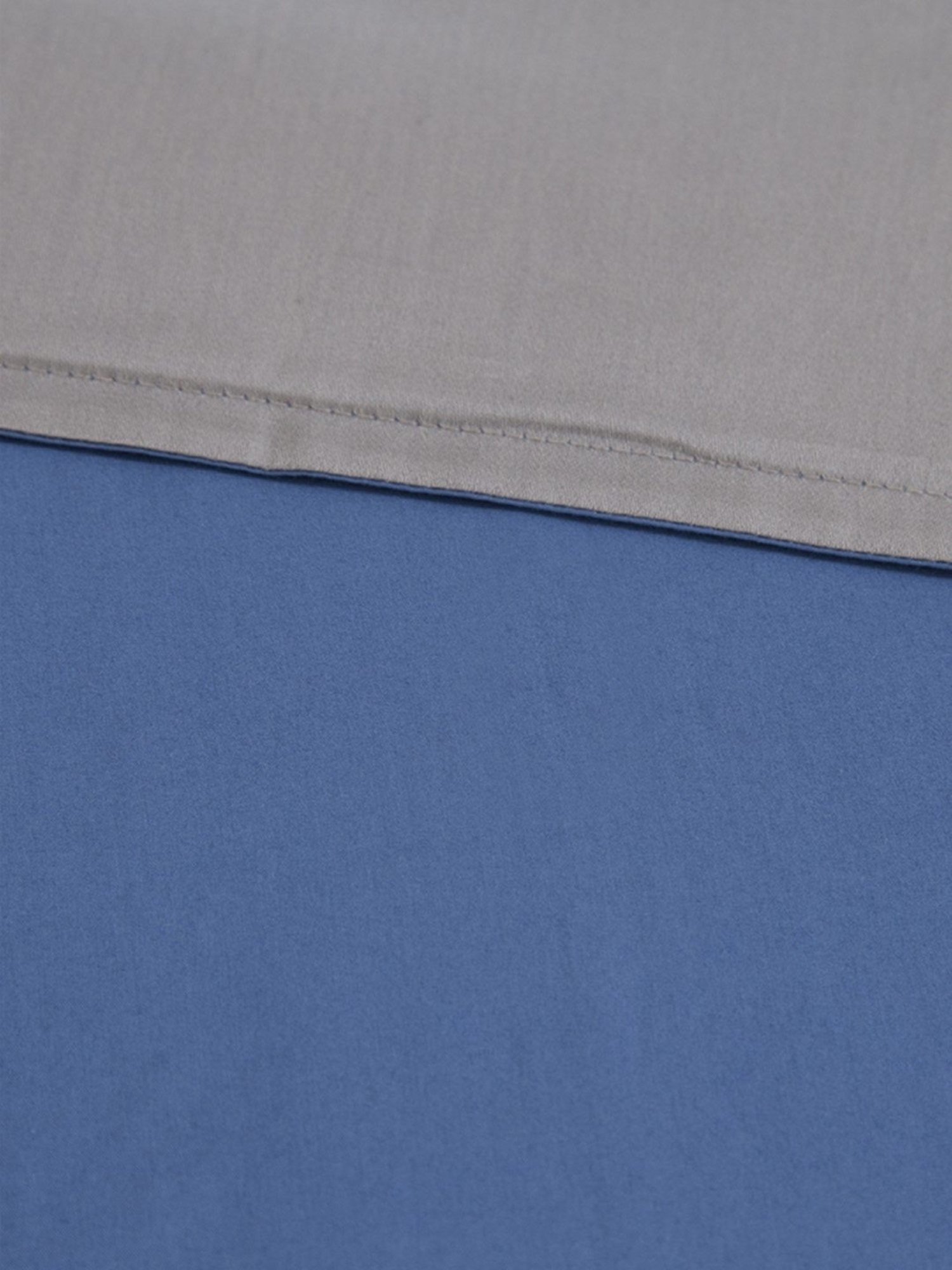 Maspar Blue Cotton 200 TC Reversible Duvet Cover Set