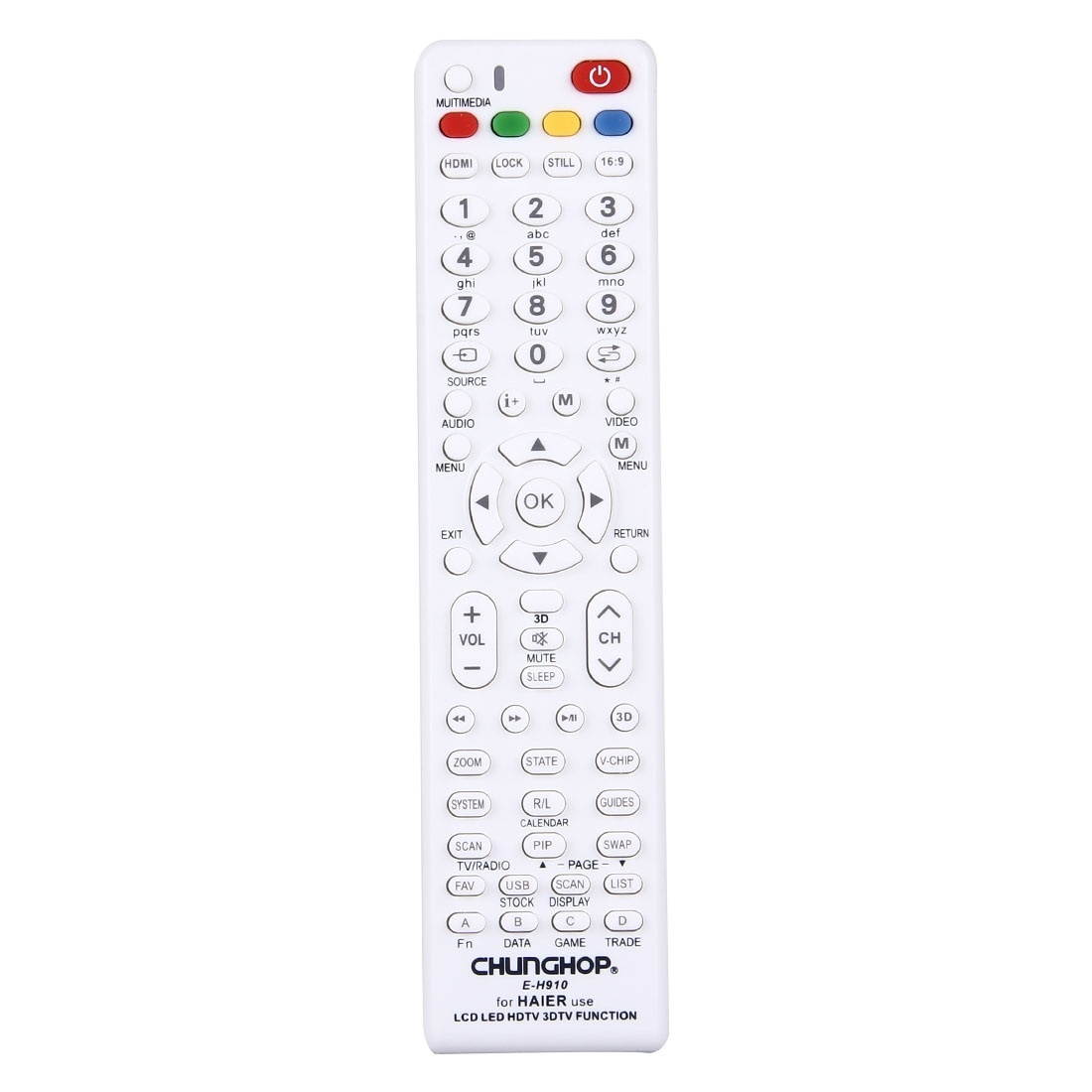 CT-90327 Remote Control Controller For Toshiba CT90307 CT90287 CT90273 CT90274
