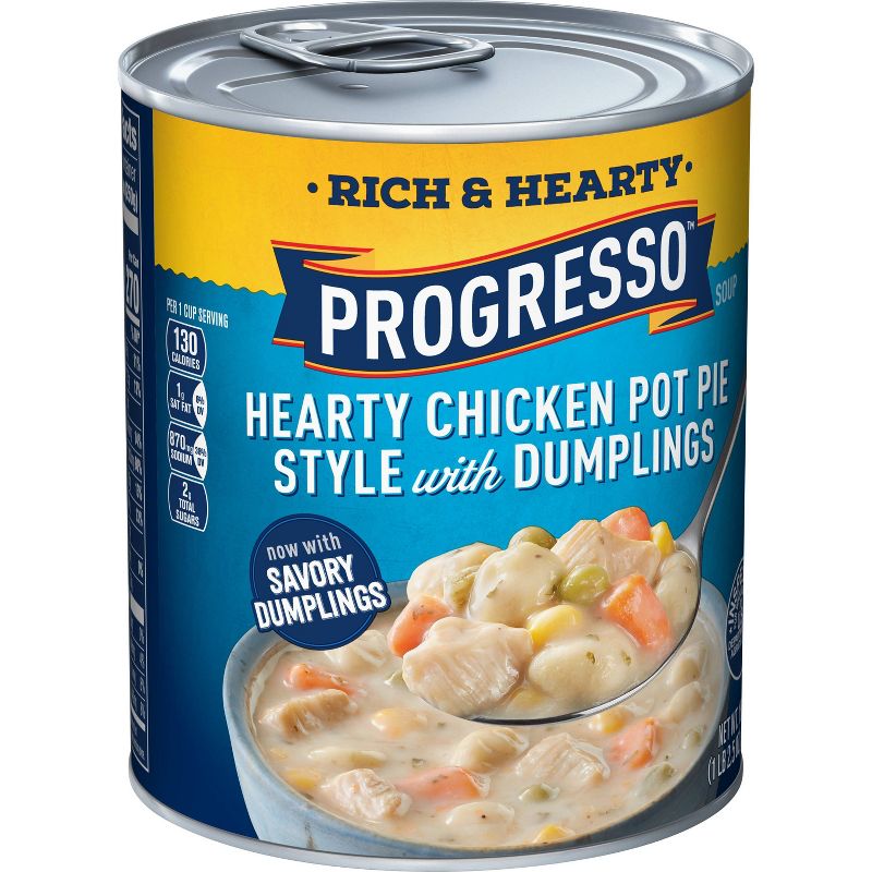 Progresso Rich & Hearty Chicken Pot Pie Style Soup 18.5oz