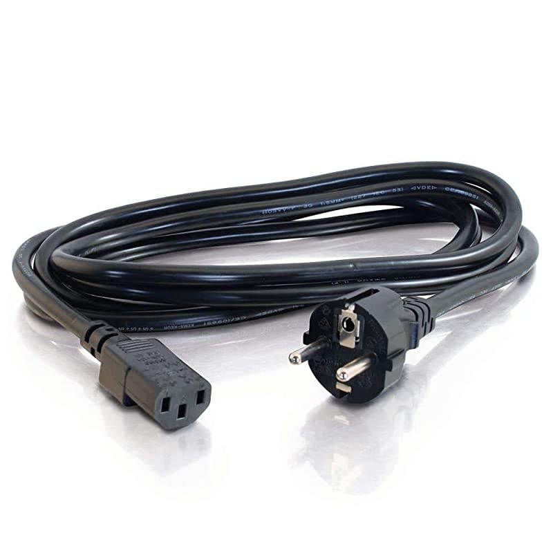 03138 14 AWG European Power Cord CEE77 to IEC320C13 TAA Compliant Black 820 Feet 25 Meters