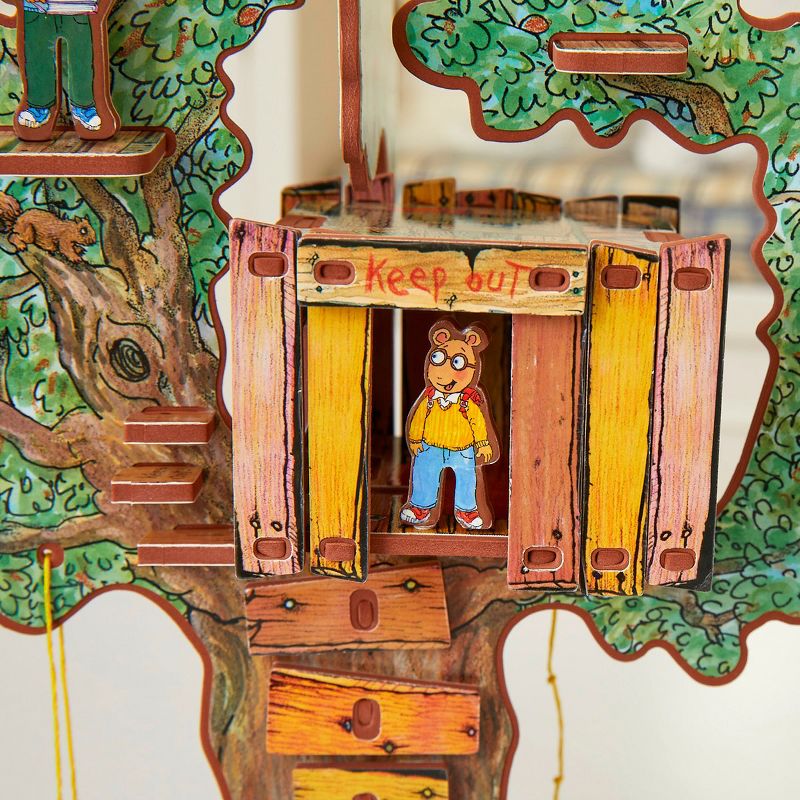 Storytime Toys Arthur Toy House 3D Puzzle - Book and Toy Set - 3 in 1 - Book, Build, and Play