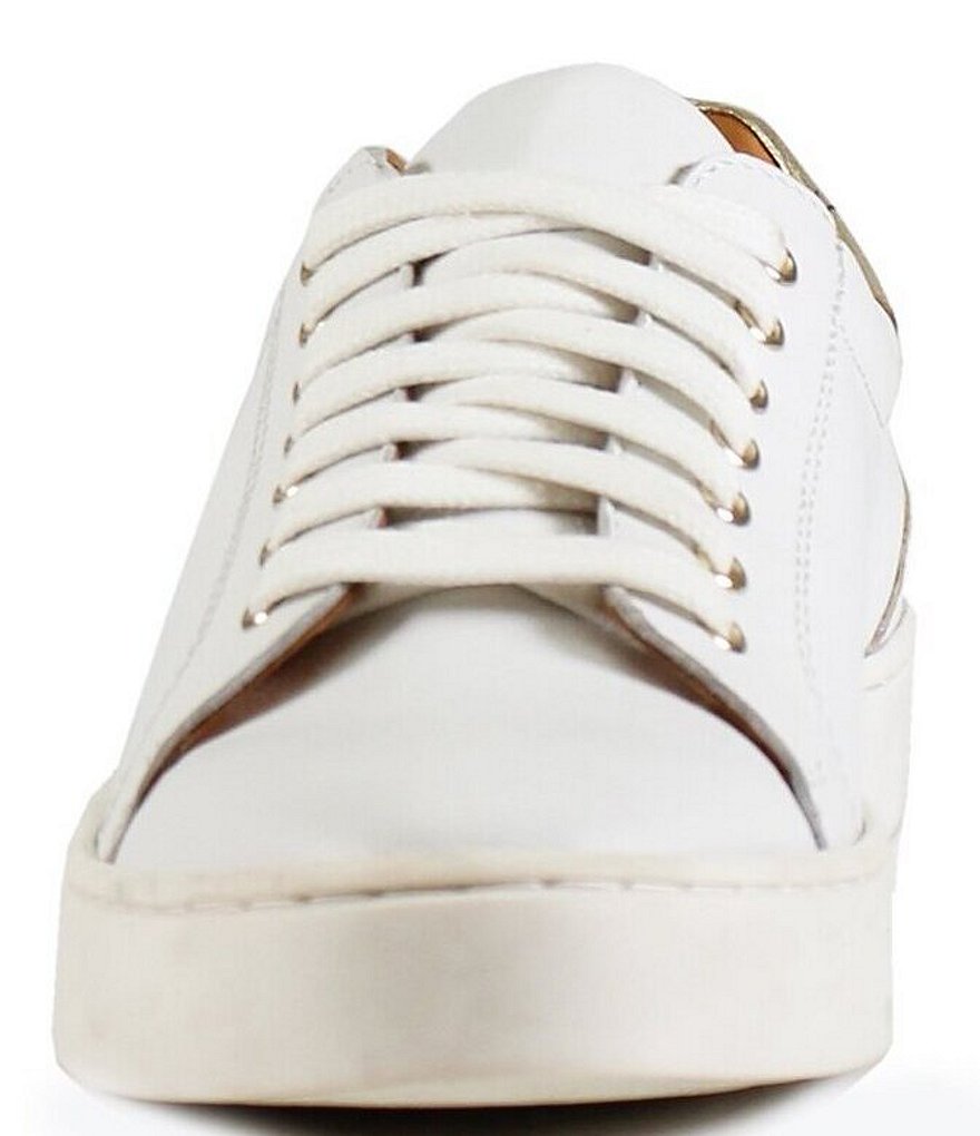 Kendall + Kylie Women's Anthracite Leopard EZORA 2.0 Low Top Lace Up Multi Sneakers