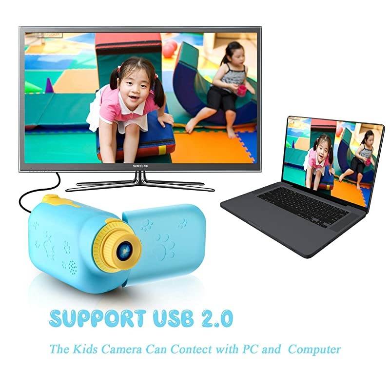 Video Camera for Kids,  1080P FHD Digital Kids Camera Camcorder Video Recorder with 2.4" Screen for Age 3-10