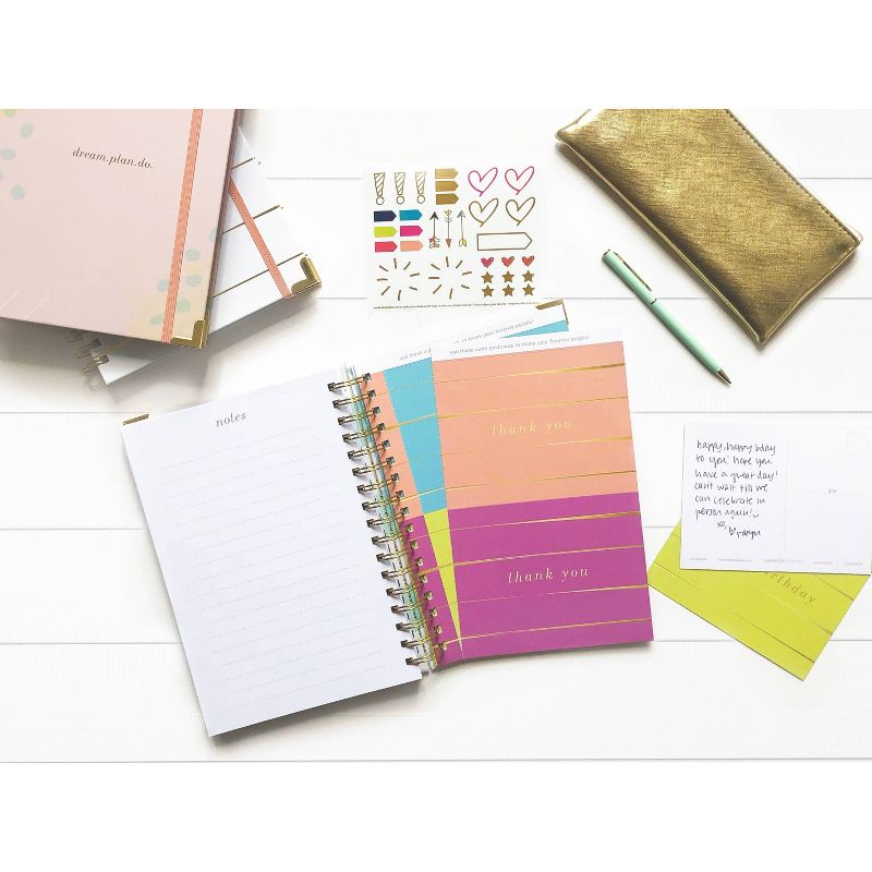 Undated Spiral Planner 6.25" x 9" Weekly Masterpiece - lake + loft