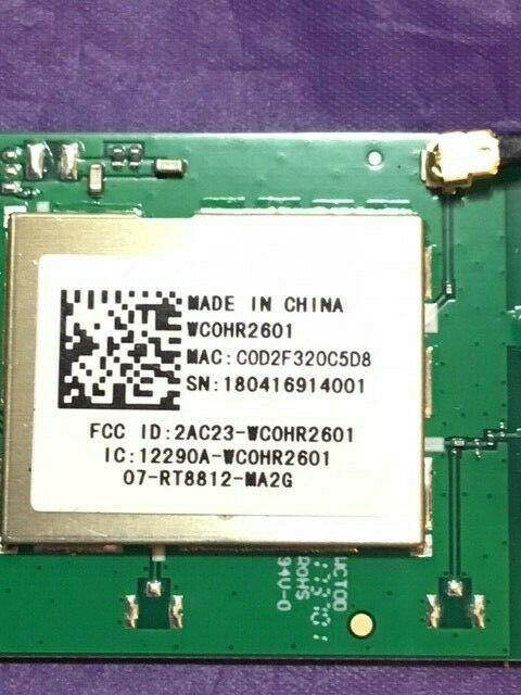 TCL 55R617 WIFI MODULE BOARD WC0HR2601