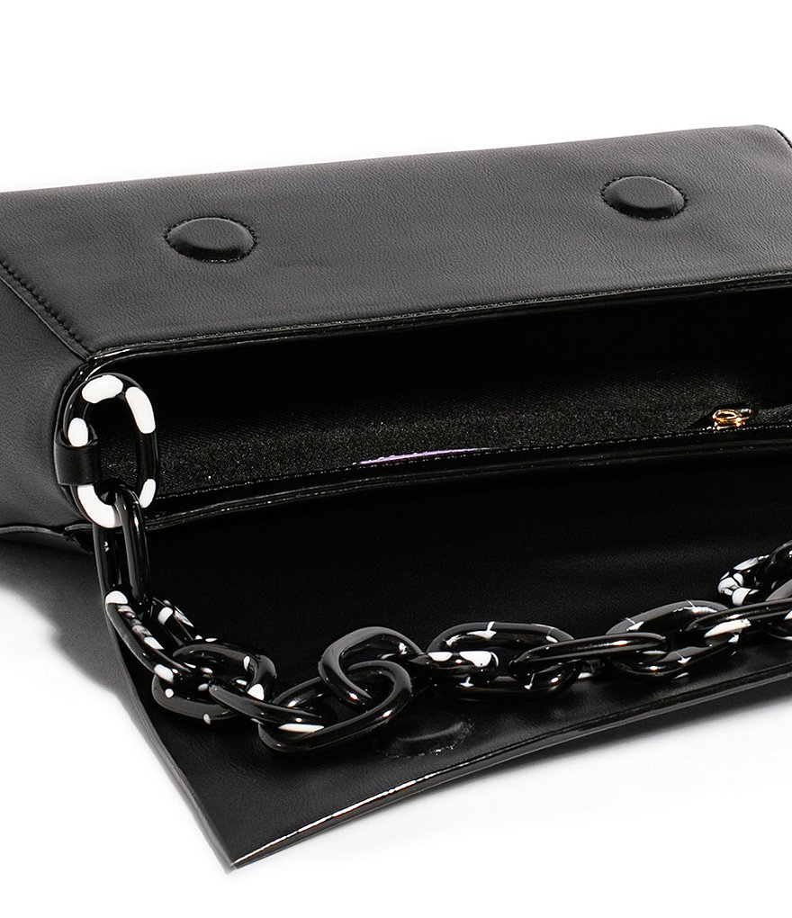 House of Want How We Fashion Vegan Leather Chain Strap Shoulder Bag