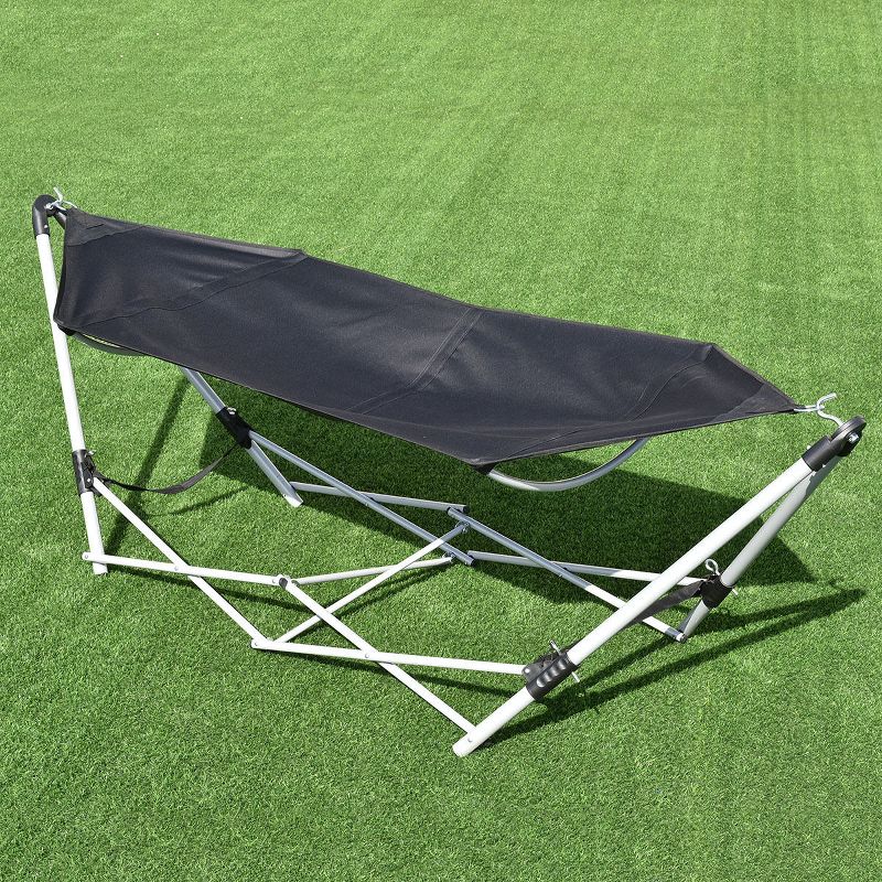 Camping Hammock with Mosquito Netting Olive - Smart Living
