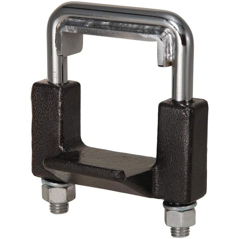 TRIMAX THC250 Universal Quiet Fit Anti Rattle Stabilizer Towing Clamp for 2.5 Inch Hollow and Solid Trailer Hitches, Bike Racks, and Platform Carriers