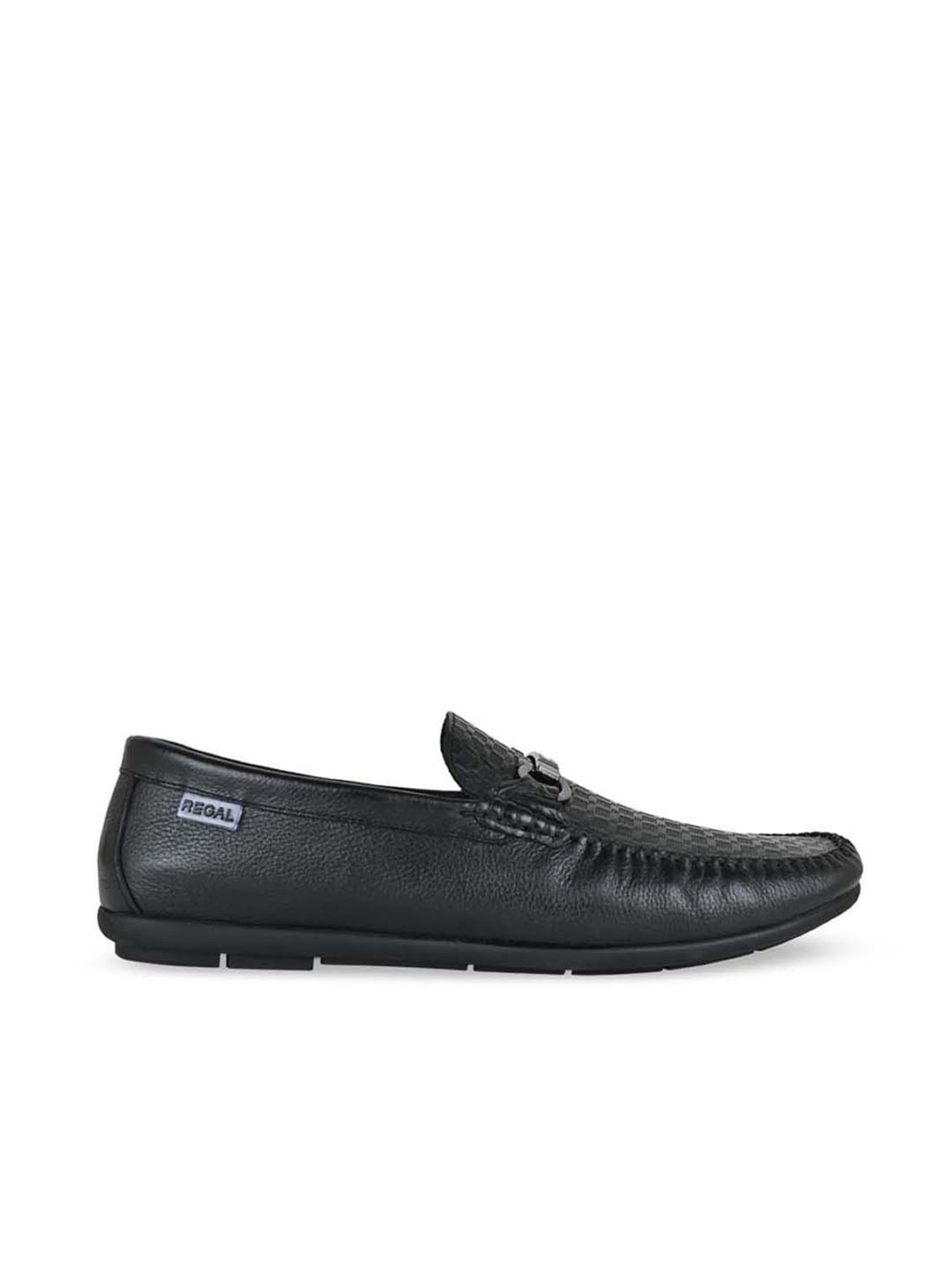 Regal Men's Black Casual Loafers