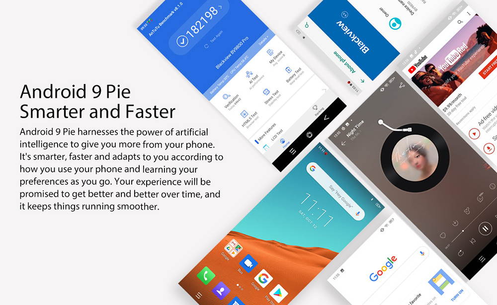 Blackview BV9800 Pro Global First Thermal imaging Smartphone Helio P70 Android 9.0 6GB+128GB Waterproof 6580mAh Mobile Phone