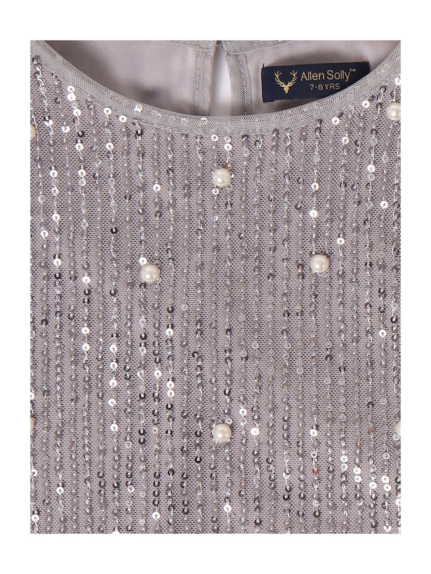 Allen Solly Junior Grey Embellished Top