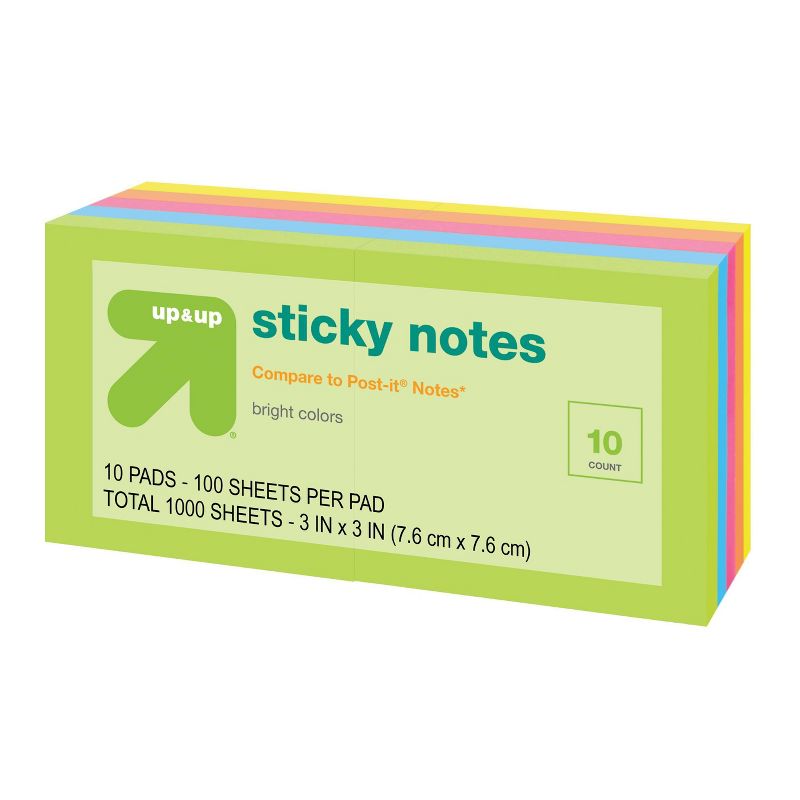 Skilcraft Standard Adhesive Notes 1.5" x 2" Yellow 100 Sheets/Pad 773036