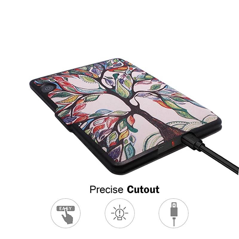 Kindle Ereader Voyage Smart Cover Thin Slim Fit Lightweight PU Leather Case Cover Auto WakeSleep Function for  Kindle Ereader Voyage 12