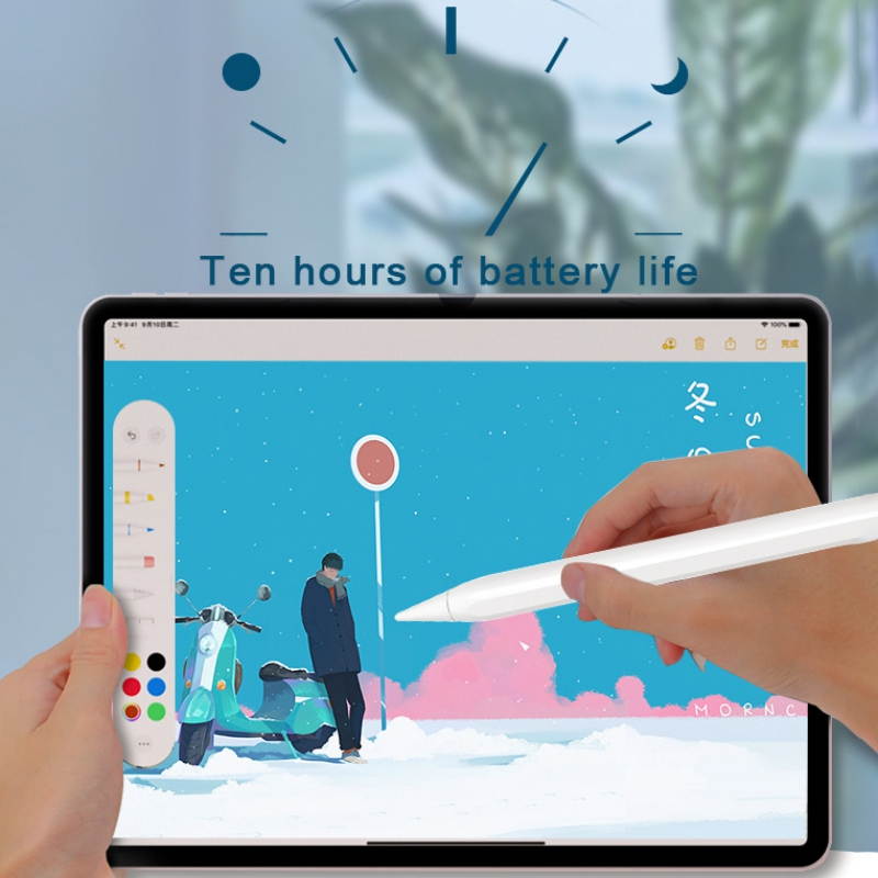 Bobora Stylus Pen, New Style Active Capacitor Pen Anti-error Tilt Painting Only for iPad/Pro/Air/Mini 2018/2019/2020