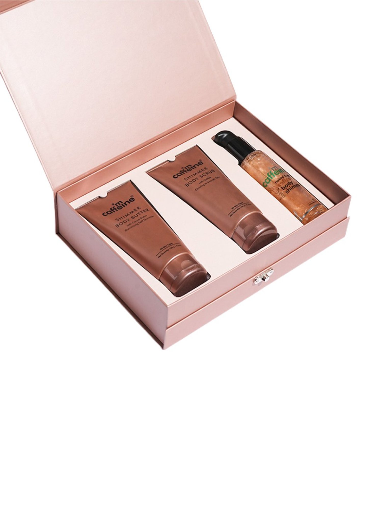 mCaffeine Shimmer & Glow Body Gift Kit