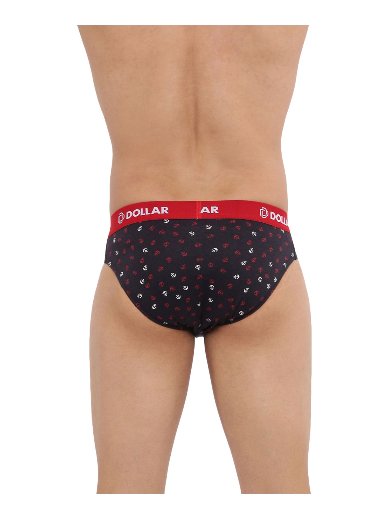 Dollar Bigboss Assorted Color Cotton Printed Modern Briefs (Pack Of 3)