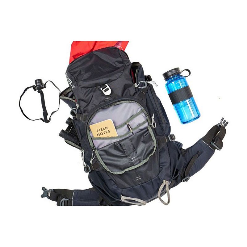 Kelty 22615716BK 40 Liter Outdoor Hiking Multipurpose Versatile Redwing Backpack with Secure Sternum Strap and Airmesh Waistbelt, Black