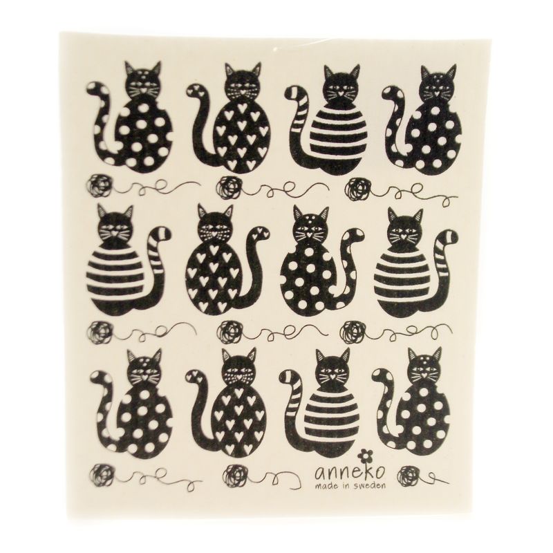 Swedish Dish Cloth 8.0" Red Cycle Absorbent Kitchen Eco Friendly  -  Dish Cloth