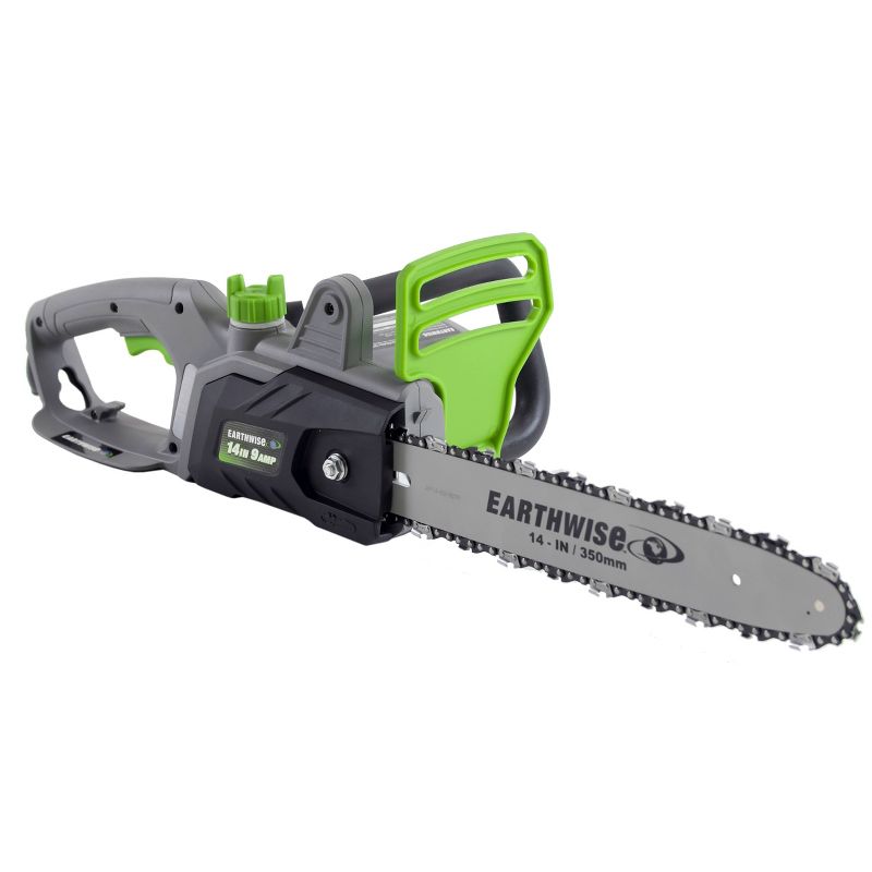 9 Amp 14" Corded Electric Chainsaw - Earthwise