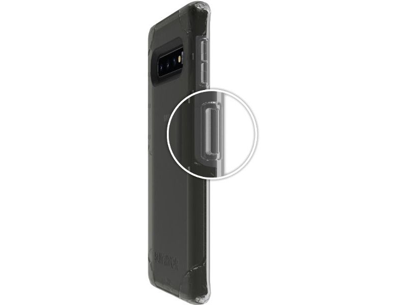 Griffin Survivor Strong Samsung Galaxy S10 - For Samsung Smartphone - Smoke