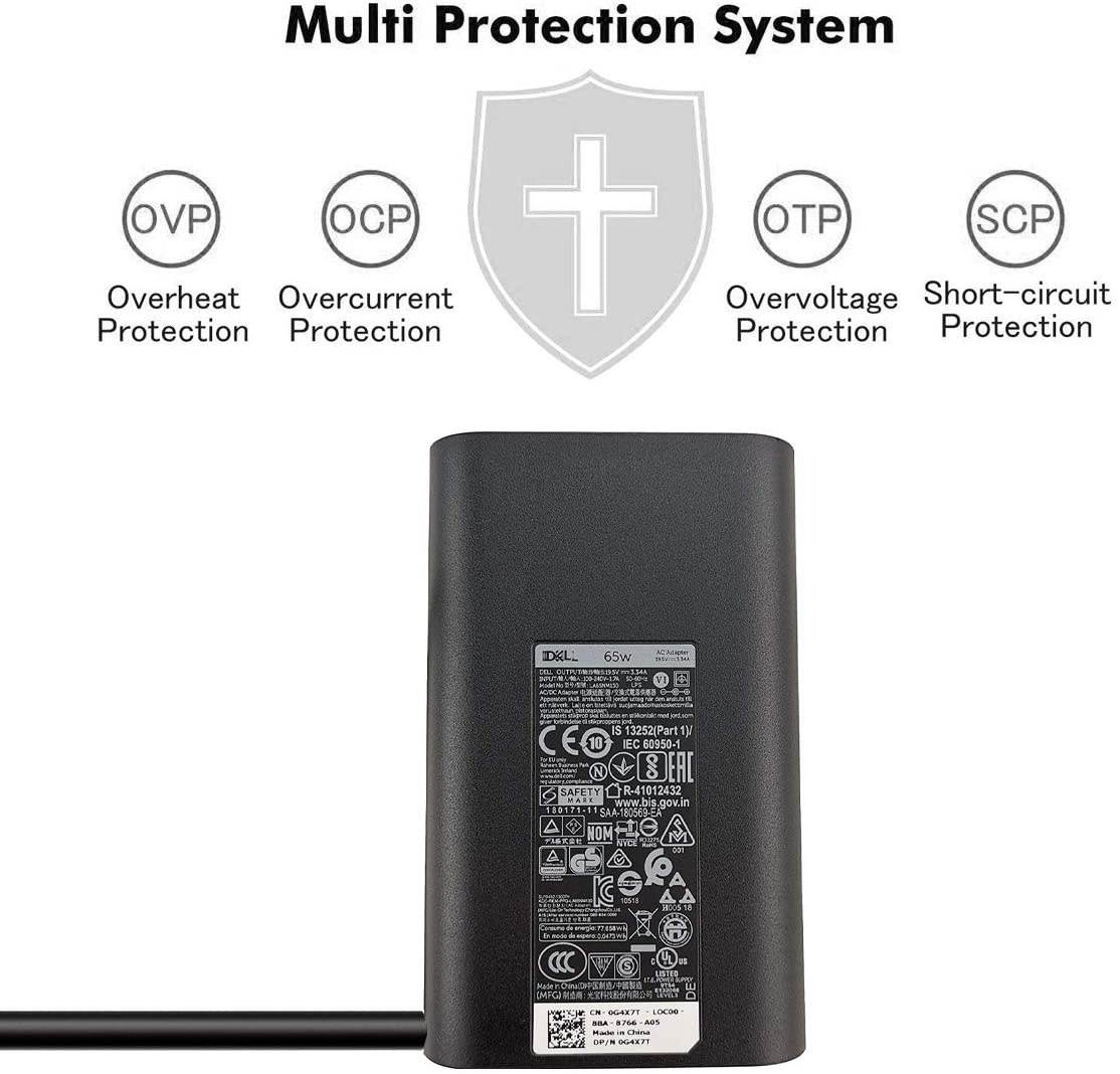 AC Charger Fit for LA65NM170 HA65NM170 DA65NM170 HA30NM150 LA45NM150 PW7015MC DA30NM150 65W USB Type C Laptop Power Supply Adapter Cord