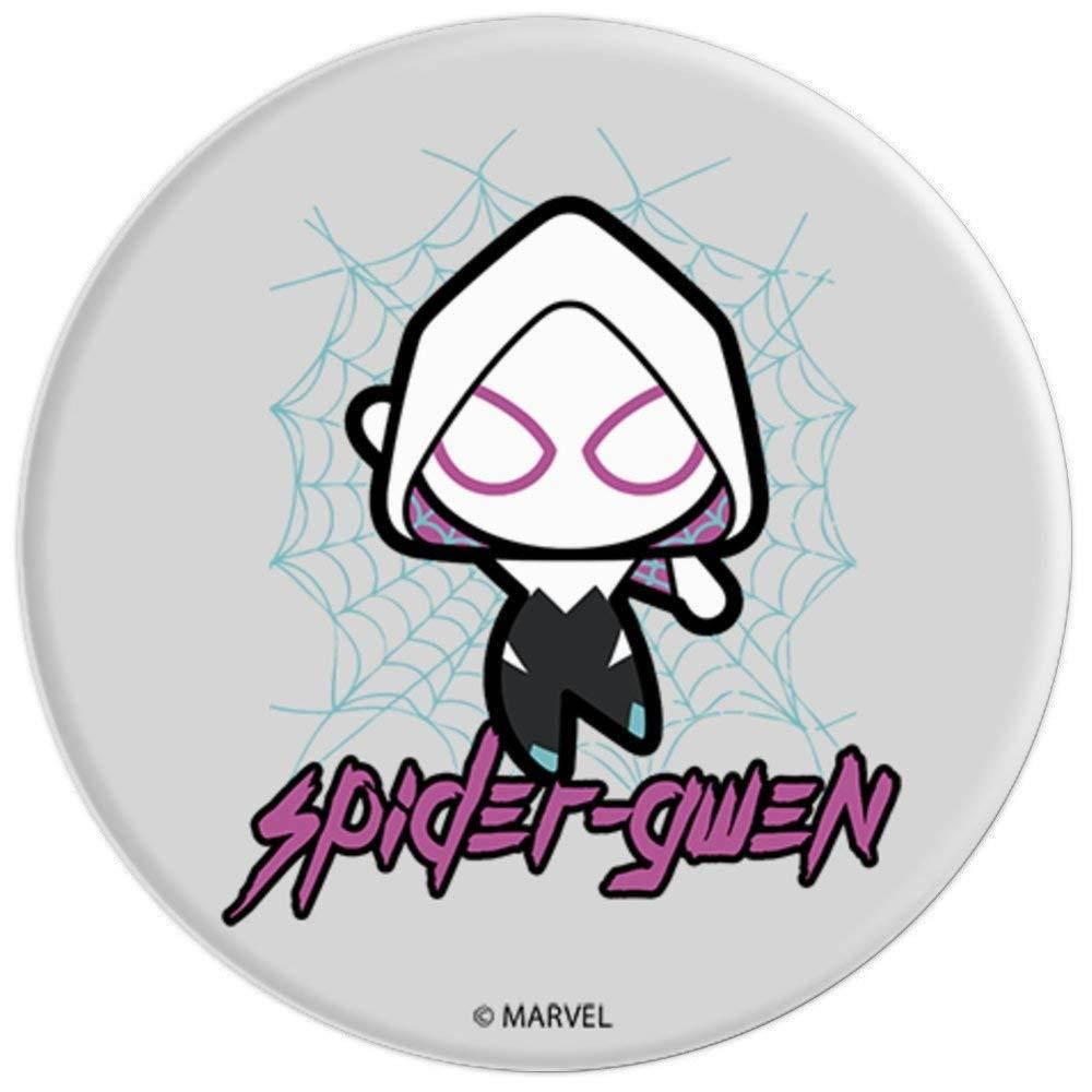 Marvel Spider-Gwen Cute Kawaii Epic Web - PopSockets Grip and Stand for Phones and Tablets