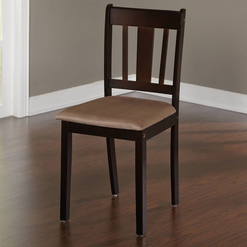 5pc Stratton Dining Set Espresso Brown - Buylateral