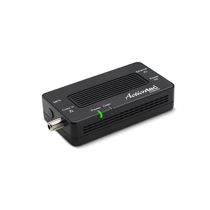 by ScreenBeam MoCA 2.5 Network Adapter for Ethernet Over Coax (1 Pack) &ndash; 1 Gbps Ethernet, Coax to Ethernet Adapter, Enhanced Streaming and Gaming (Model: ECB6250S02)
