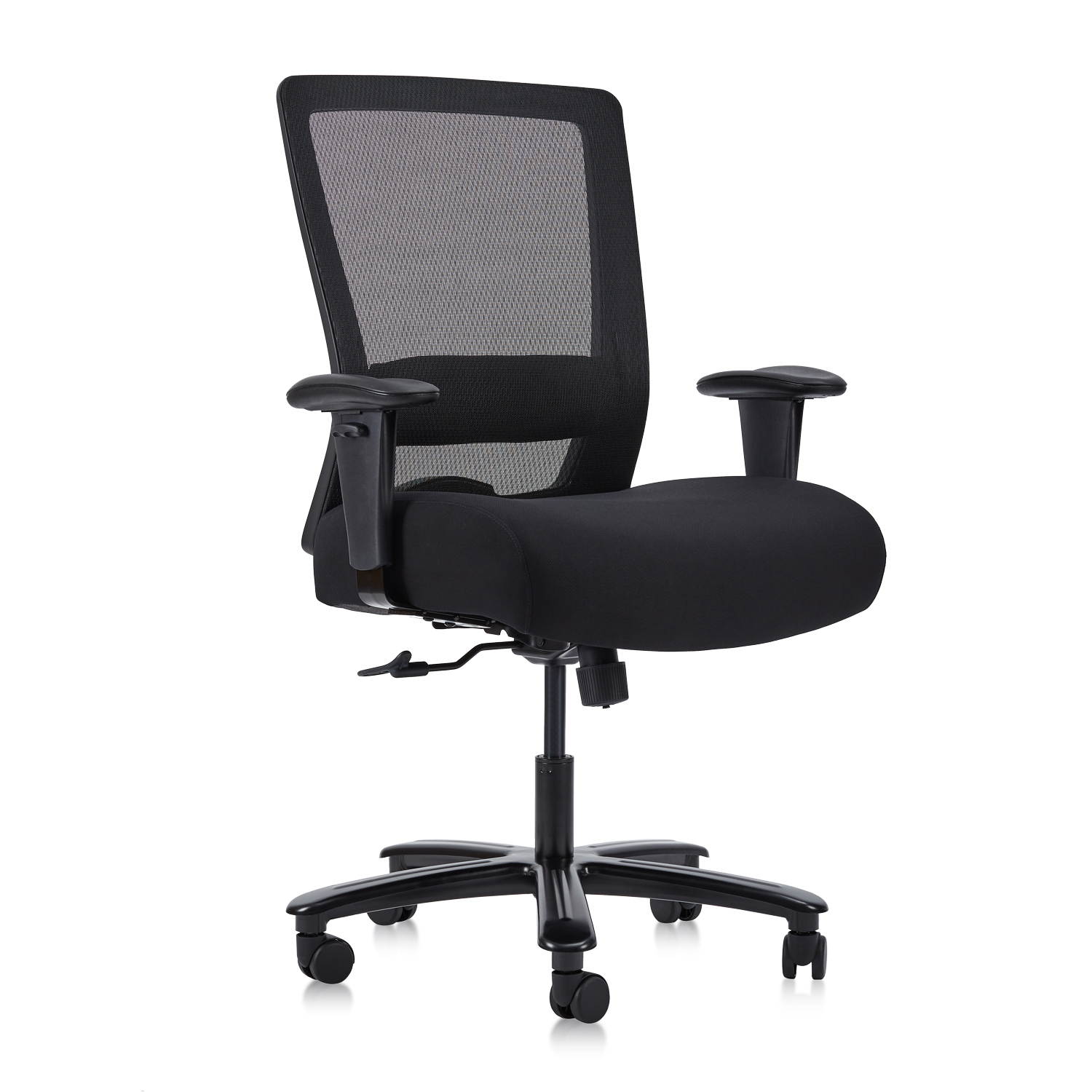 CLATINA Big and Tall Executive Chair Ergonomic with 400lbs High Capacity and Lumbar Support for Home Office Black 1 Pack BIFMA Certification No.5.11