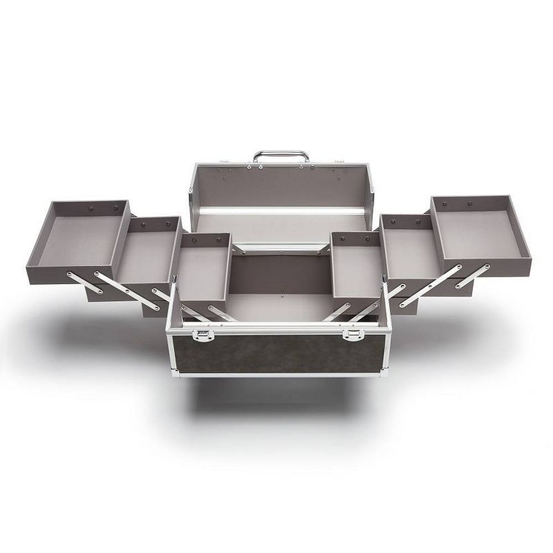 Caboodles Large Train Case - Light Gray