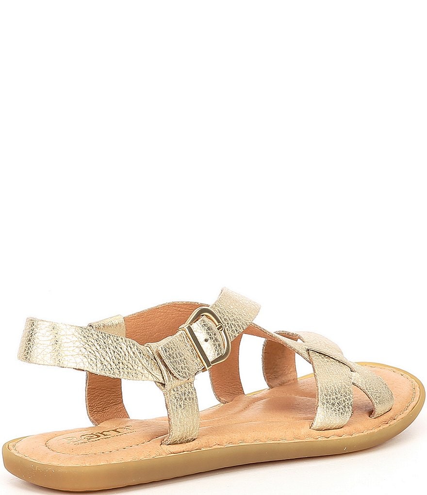 Born Ruben Banded Strappy Leather Sandals