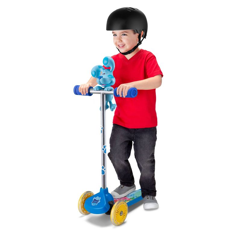 Blue's Clues & You! Swingin' Blue 3 Wheel Kick Scooter- Blue