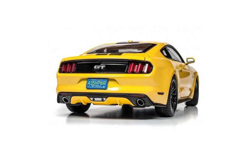 2016 Ford Mustang Gt 5.0 Yellow Limited Edition to 1002pcs 1/18 Diecast Model Car  by Autoworld
