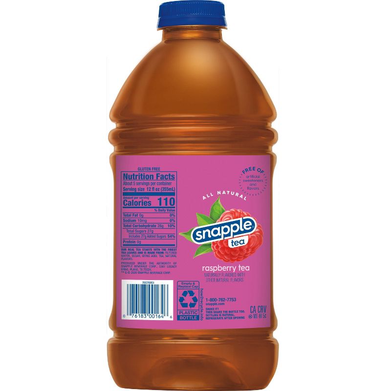 Snapple Raspberry Juice Drink - 64 fl oz Bottle