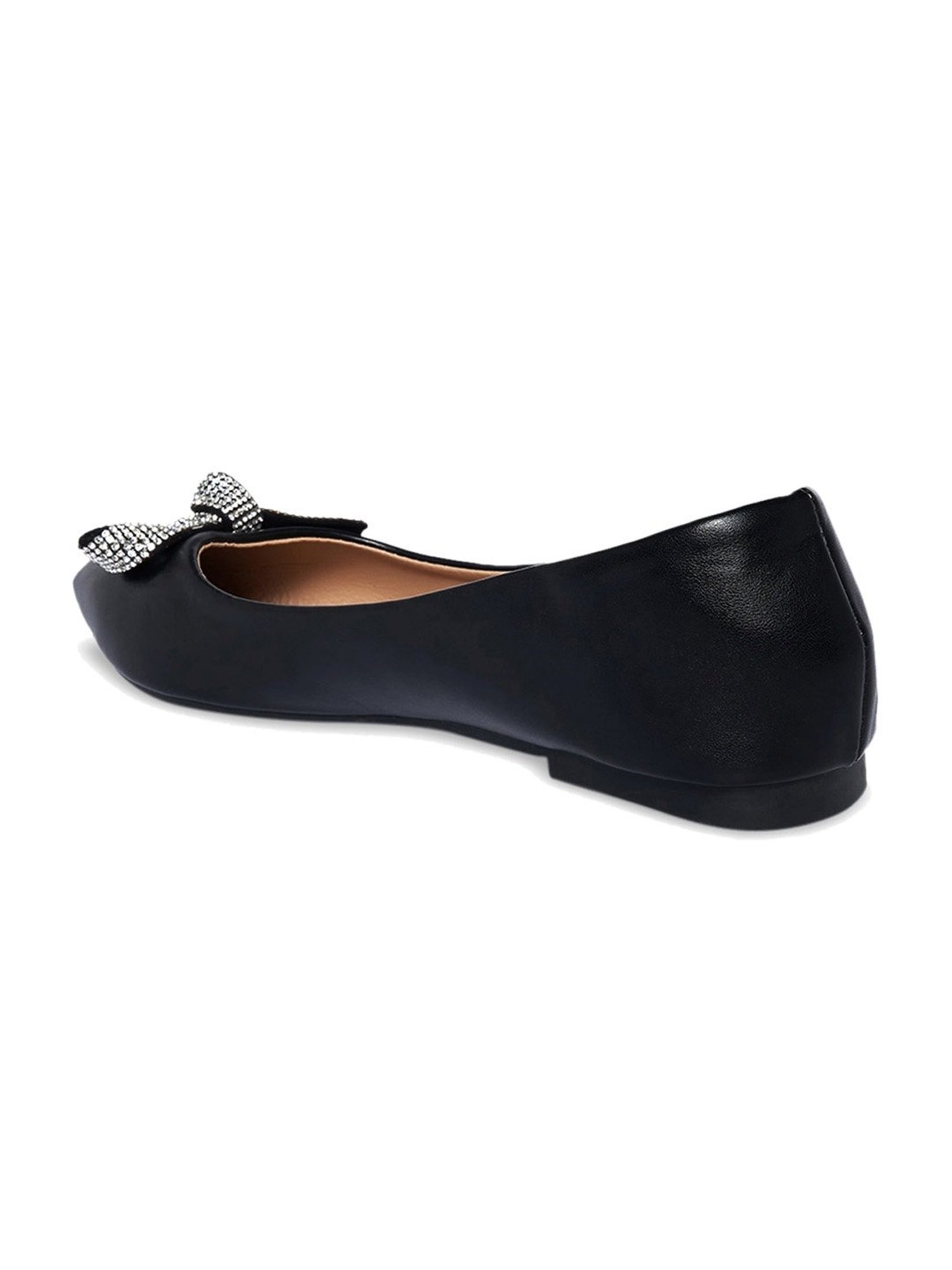 Forever Glam by Pantaloons Women's Black Flat Ballets