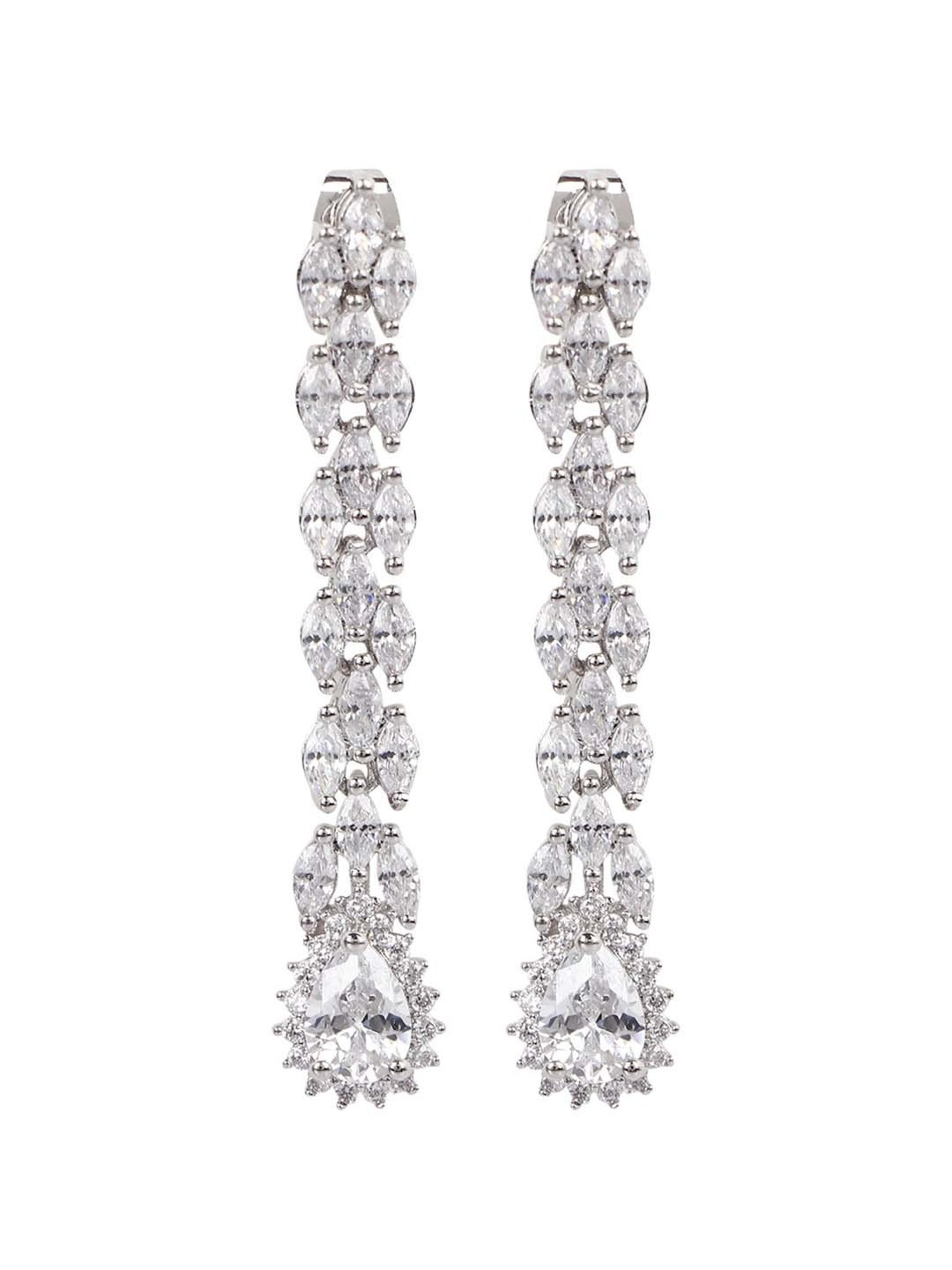 The Real Effect London 800 Silver Earrings for Women