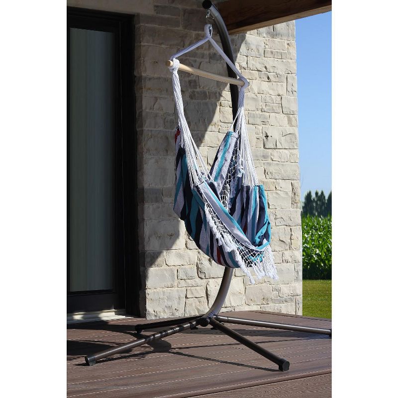 Algoma Deluxe Sunbrella Hammock Pillow - Canvas Capri Solid