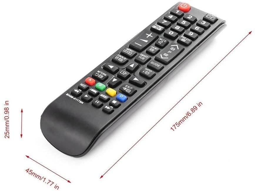 Universal Remote Control for Samsung QN65Q60AAFXZA and All Other Samsung Smart TV Models LCD LED 3D HDTV QLED Smart TV BN59-01199F AA59-00786A BN59-01175N