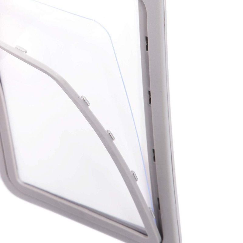 Juvale 25-Pack Hard Plastic ID Badge Holder, Vertical Slide Open Name Tag for Security Pass, Membership Card, Employee & Student