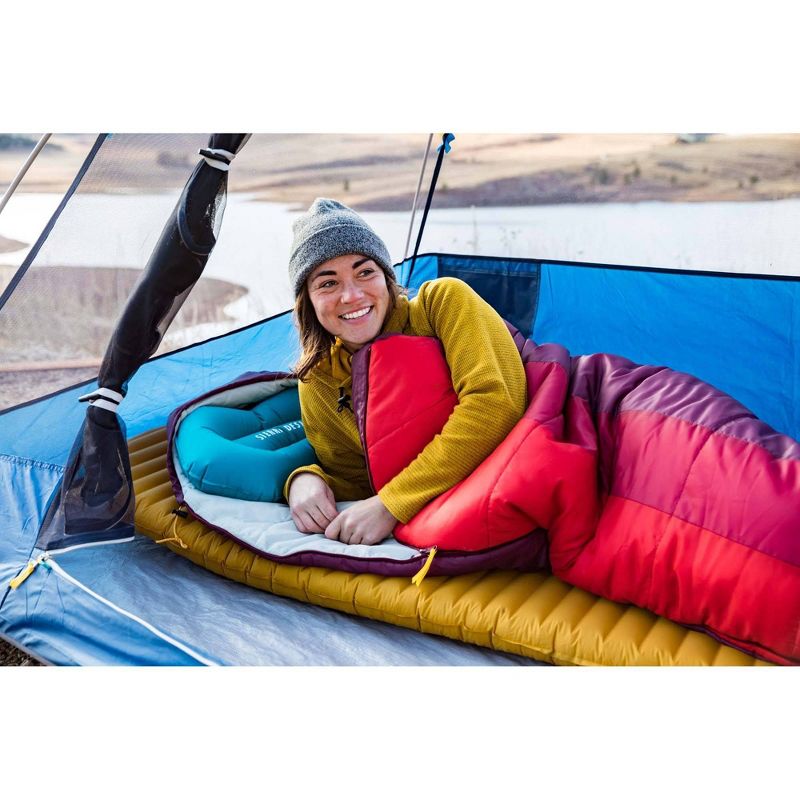 Sierra Designs Eldora 20 Degree Fahrenheit Mummy Sleeping Bag - Red