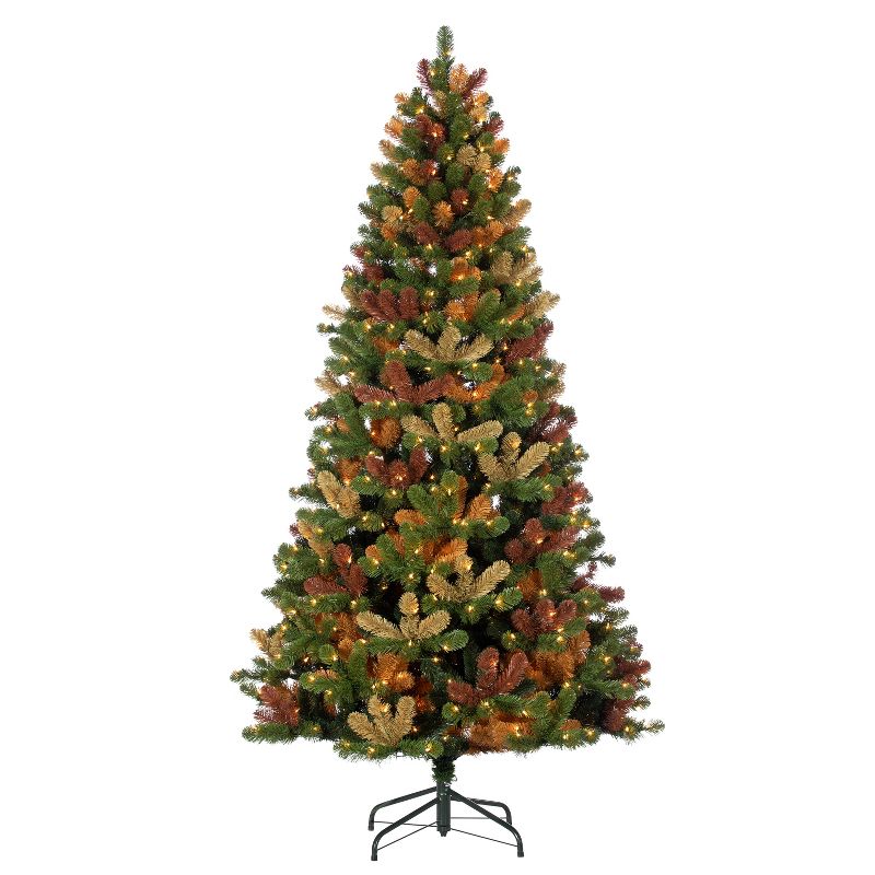 Sterling  7.5Ft. High Camouflage Tree with 600 Warm White Incandescent Lights