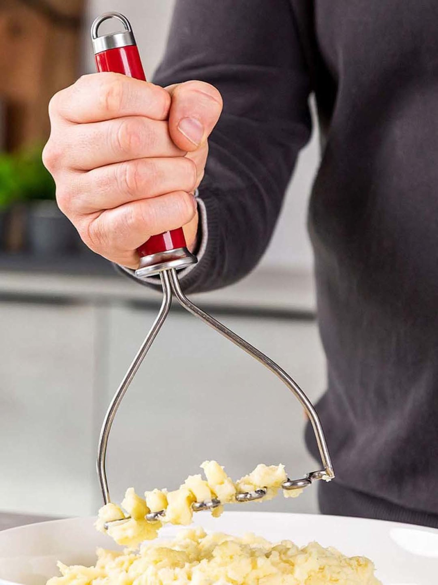KitchenAid Red Medium Potato Masher