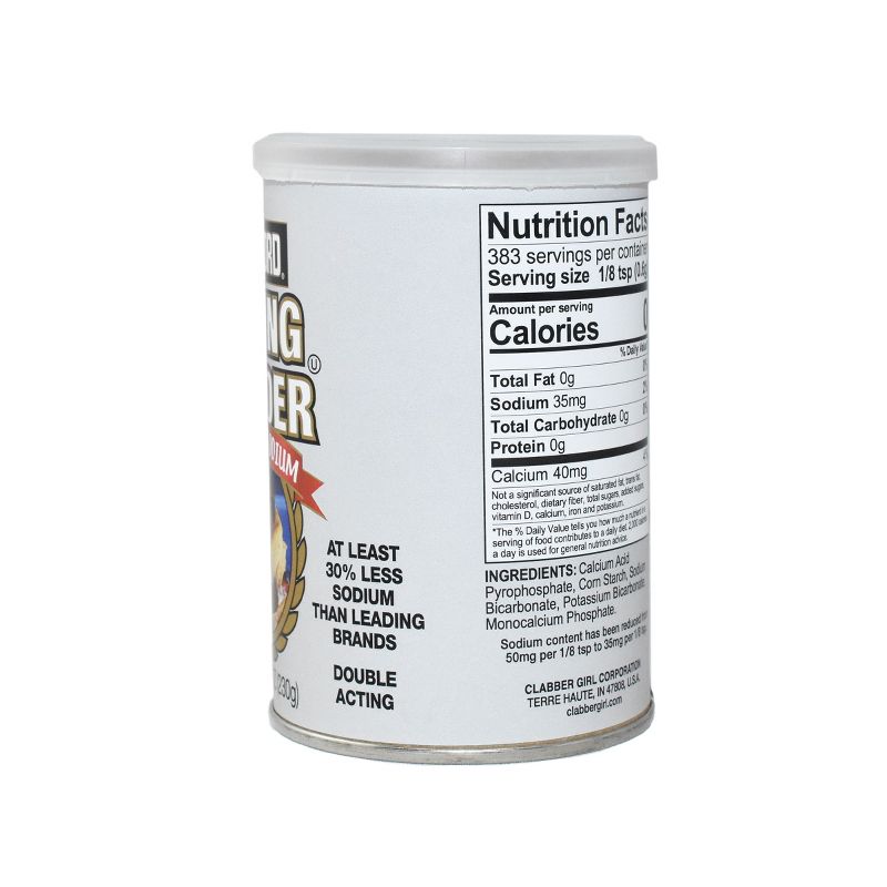 Rumford Gluten Free Reduced Sodium Baking Powder - 8.1oz