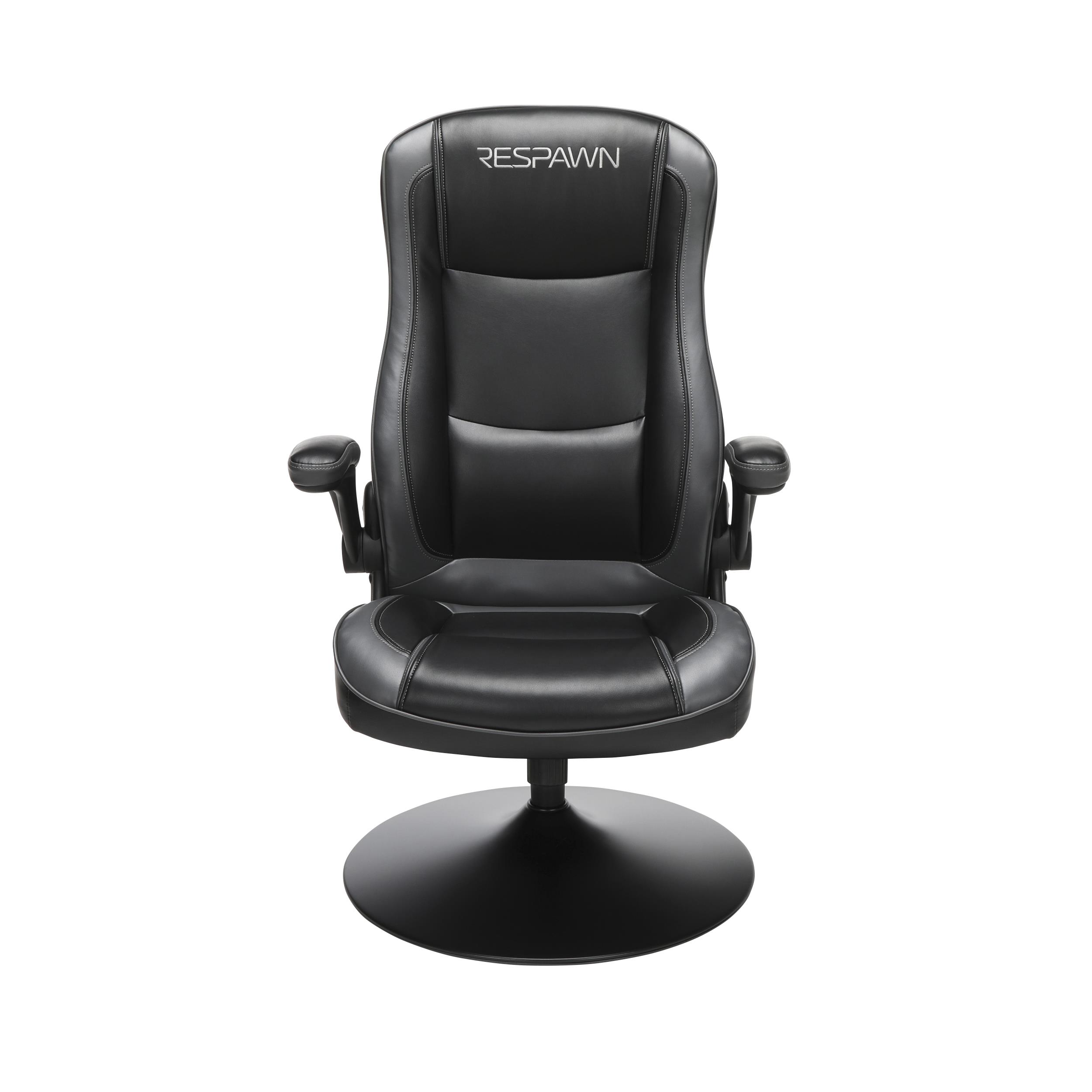 RESPAWN-800 Racing Style Gaming Rocker Chair, Rocking Gaming Chair, in Blue (RSP-800-BLK-BLU)