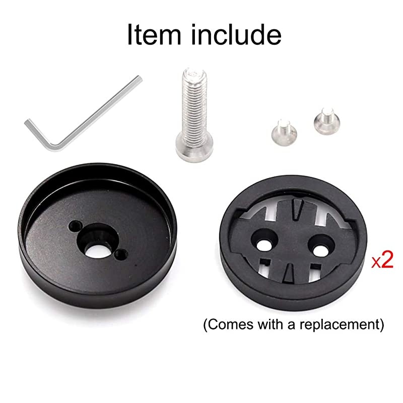 Bicycle Stem Headset Top Cap Mount for Wahoo Mini Wahoo Elemnt Elemnt BoltElemnt Roam GPS Bike Computer CNC Aluminum Alloy