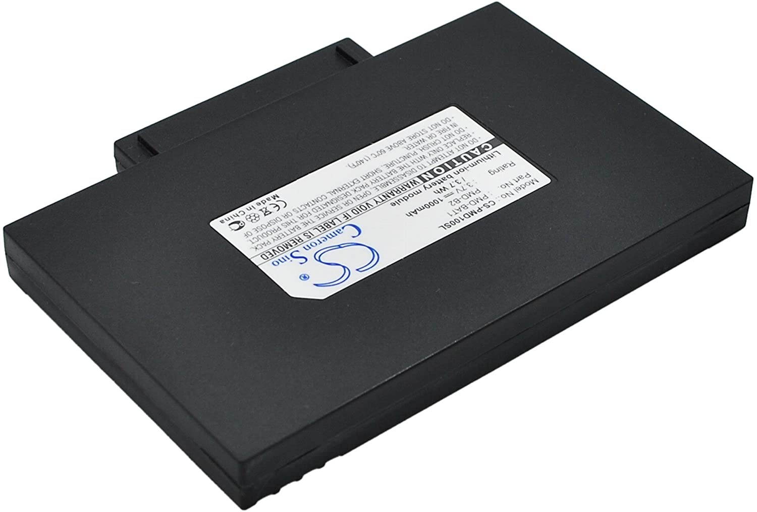 Replacement GPS Navigation Battery Part No.PMD-B2 for Alpine Blackbird II, Blackbird PMD-B100, Blackbird PMD-B200, PMD-B100,1000mAh Li-ion