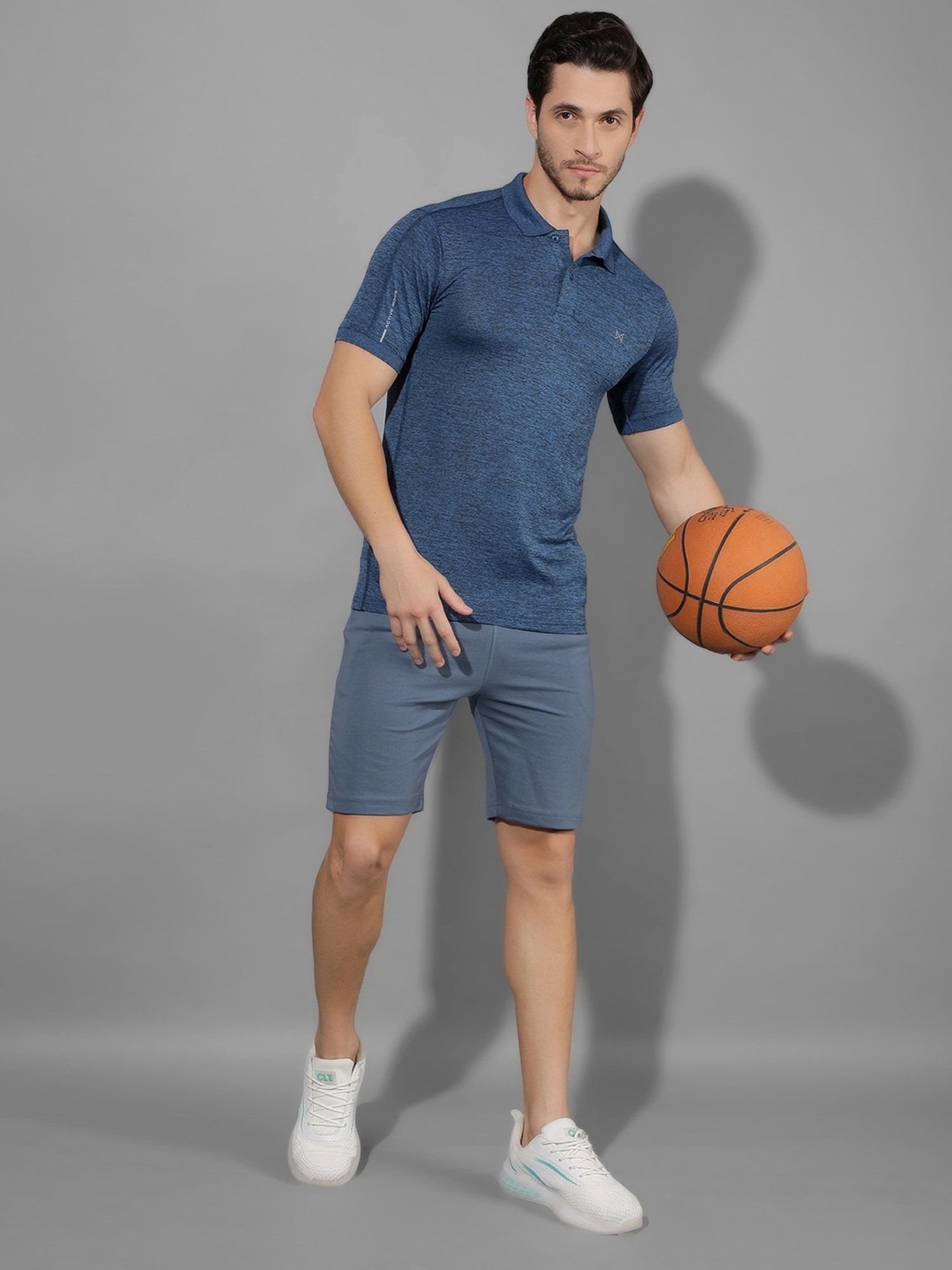 Force NXT Multicolored Regular Fit Sports Polo - Pack Of 3