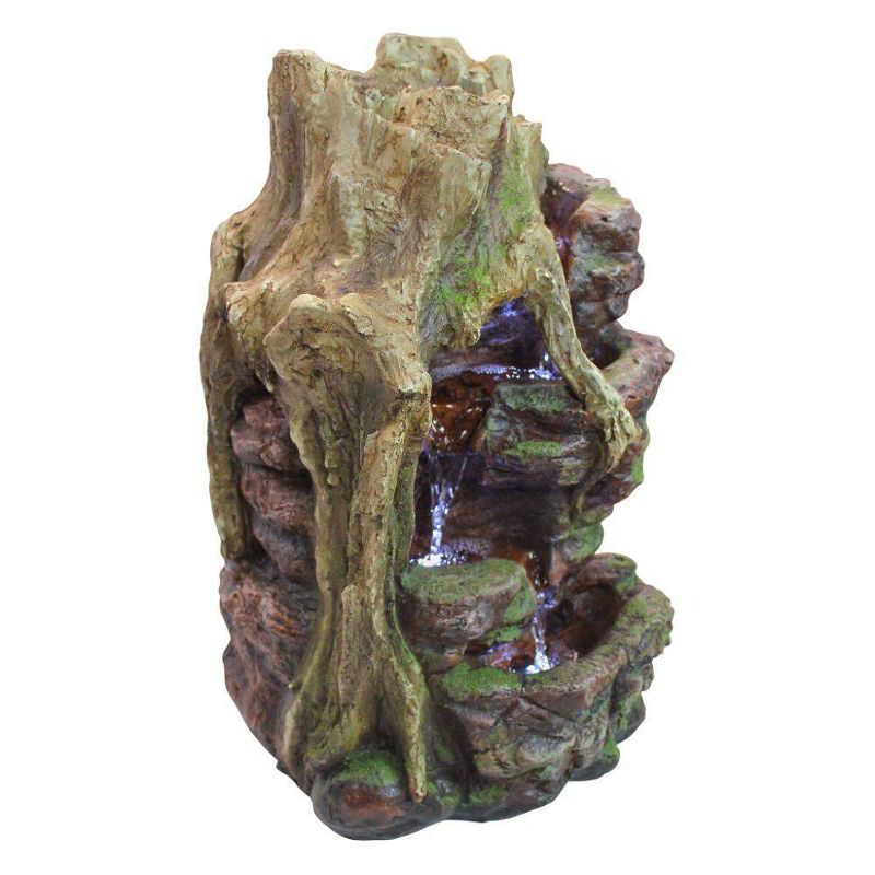 Willow Bend Illuminated Garden Fountain - Acorn Hollow