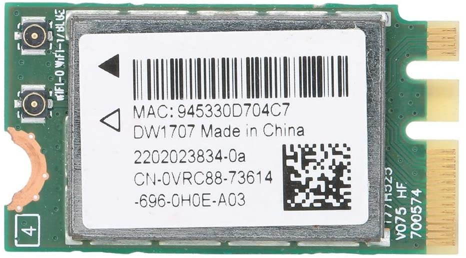 Simlug Good Compatibility Universal NGFF Network Card, Practical Wireless Network Card, High Speed Delicate Durable for Dell