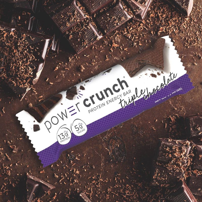 Power Crunch Protein Energy Bar - Triple Chocolate - 5pk/7oz